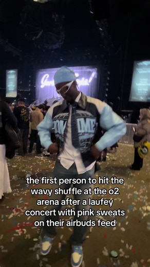 Wavy Shuffle Moment at O2 Arena