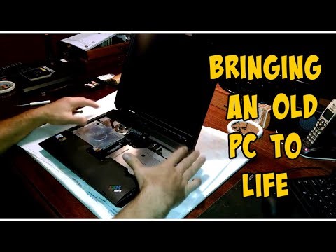 Bringing old Laptops back to life. An IBM A-31 laptop Gets some much needed upgrades