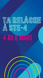 🧒👧 Quoi faire à la relâche à Sainte-Catherine❓ Inscrivez-vos enfants à nos activités ➡️ vdsc.ca/relache ou à notre camp de jour ➡️ vdsc.ca/camp-relache | Ville de Sainte-Catherine