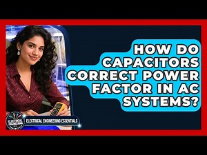 How Do Capacitors Correct Power Factor In AC Systems? - Electrical Engineering Essentials