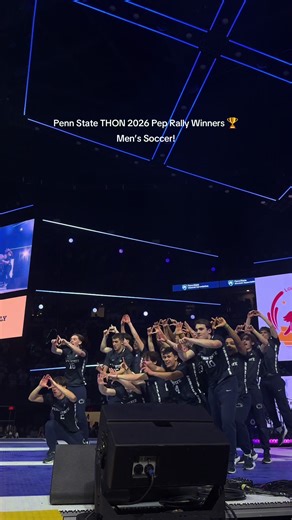 Dynamic Dance Performances at Penn State THON 2026 Pep Rally