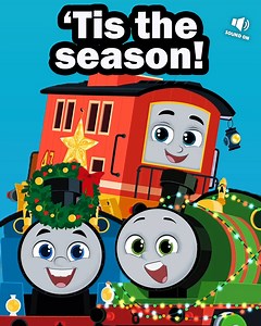 Celebrate the holidays with Thomas & Friends holiday music. Click the link in bio to join the fun! ❄️🚂 | Thomas & Friends