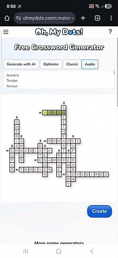 How to Create an AI-Powered Audio Crossword Puzzle 🎧🧩