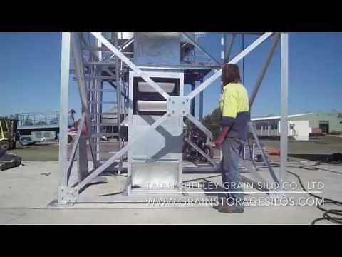 How the elevator works in silo system