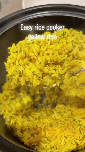 Easy Turmeric Yellow Rice Recipe for Rice Cooker