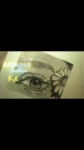 Aankhon Aankhon ka masla accha tha ❤#art #shorts #trending #painting #viral #easydrawing #eyedrawing