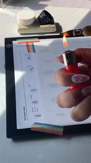 Exploring Gothic Textura in Calligraphy