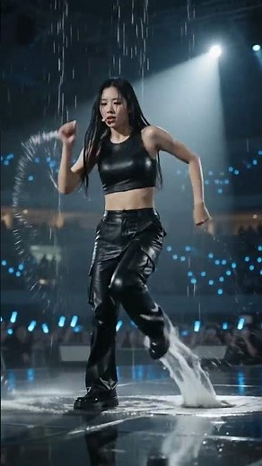 Girl Dancing in the Rain – Mesmerizing Performance