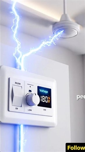 Fan Regulator Explained | How It Controls Fan Speed.