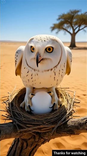 Owl saves a mysterious egg from a lion #owl #eggs #lion #sher #cbum #shortsfeed