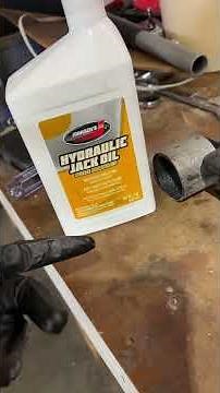 Husky Floor Jack Stuck Piston, How To Change Hydraulic Fluid Fix.