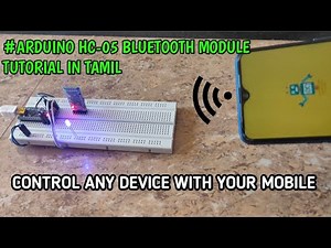 Arduino- HC-05 Bluetooth module Tutorial