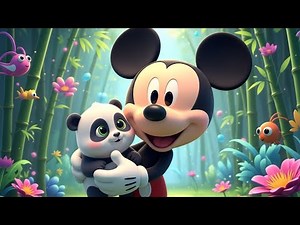 🌟 Mickey Mouse & The Lost Panda Adventure | Full 3D Cartoon Movie for Kids