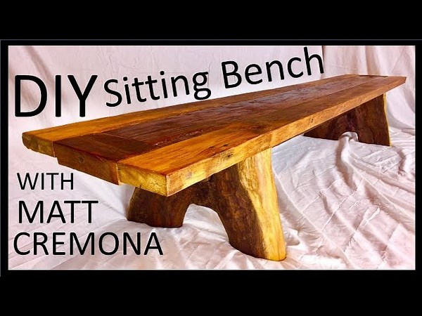 DIY SITTING BENCH With Matt Cremona