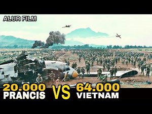 OPEN BATTLE 64,000 Vietnamese troops VS 20,000 French | war movie storyline