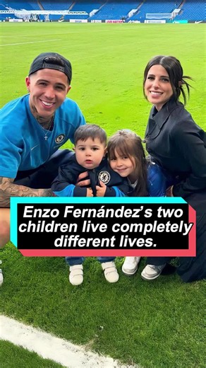 Enzo Fernández's two children live completely different lives, while he stepped up when his team was behind, scoring a crucial equalizer that turned the game around and helped Argentina secure qualification.#EnzoFernández#children#soccerplayer
