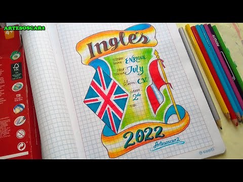 PORTADA DE INGLES 2022 - cover for notebooks
