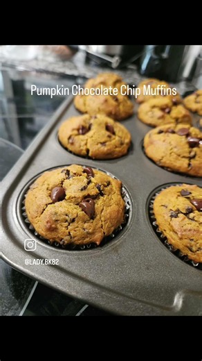 Pumpkin Chocolate Chip Muffins. These are so delicious! Recipe from The Food Charlatan.