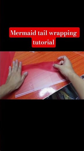 Mermaid Tail wrapping tutorial| Fishtail Wrapping| DIY TUTORIAL ❤️ #handmadewithlove #badinblooms