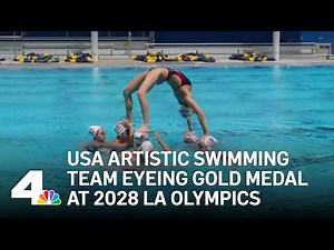 USA artistic swimming team chasing perfection for LA28