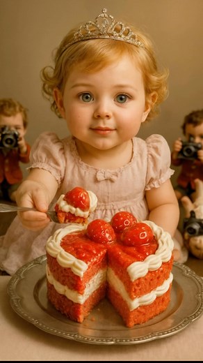 Baby Princess Diana � eating strawberry cake � #babyprincessdiana #babycelebrity #aigenerated baby princess diana, baby diana eating cake, strawberry cake baby, royal baby eating, princess diana baby edit, ai baby princess, baby eating cake asmr, ai generated baby, cute baby eating cake, royal baby moments, baby strawberry dessert, baby celebrity ai, baby princess ai edit | NeuroMood