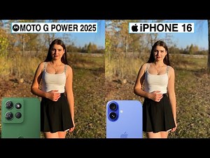 Moto G Power 2025 Vs iPhone 16 Camera Test Comparison