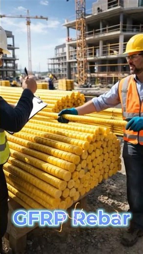 GFRP: This Rebar Will NEVER Rust 🤯 #civilengineering #architecturaldesign