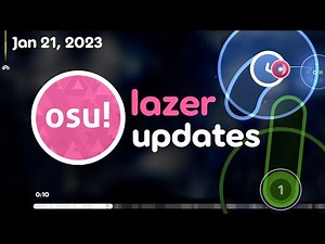 lazer updates - January 21, 2023