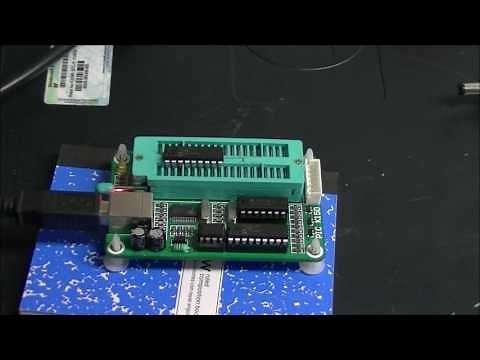 How to Use K150 PIC Programmer