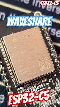 Waveshare ESP32-C5 Dev Kit #waveshare #esp32