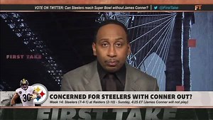Stephen A. Smith breaks down how James Conner's injury could affect the Pittsburgh Steelers. | ESPN First Take