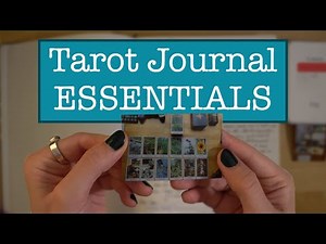 My TAROT JOURNAL ESSENTIALS | Journal with Me