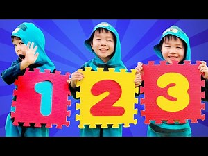 123 ABC Song | DoReMi Bricks Kids Songs