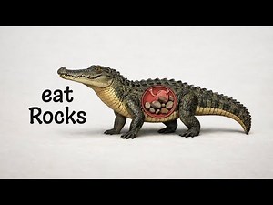 How Crocodiles Hunt Using Physics