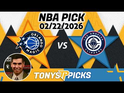 Orlando Magic vs. LA Clippers Pick 2/22/26 NBA Pick Prediction