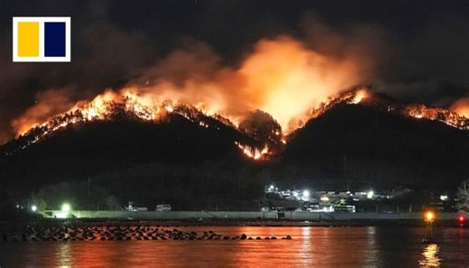 1 dead, thousands flee as Japan’s biggest wildfire in decades continues to rage