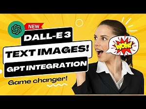 OpenAI's DALL-E 3 Revolutionizes AI Image Creation!
