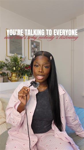 Your content isn’t “flopping.” Have you tried just speaking to one person instead of 100 thousand people?🤔 Most people don’t have a posting problem, they have a positioning problem. They’re talking to everyone, so no one feels spoken to.🤷🏾‍♀️ Once you learn how to: 〉Identify one real person 〉Speak to what she’s already thinking 〉Structure content so it actually lands everything changes, views, trust, and conversions.💰 I’m breaking this down live inside my FIRST & FREE masterclass and showing