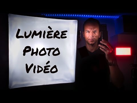 Eclairage et lumière en studio vidéo photo (tuto + test Boling bl-p1)