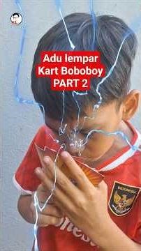 Boboiboy Card Throwing Contest Part 2 #children'scomedy #funnyvideo #fyp