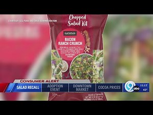 Walmart Salad kit recalled due to Listeria outbreak