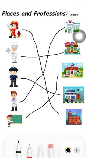 Match up work places #fypシ゚viral #shortvideo #match up