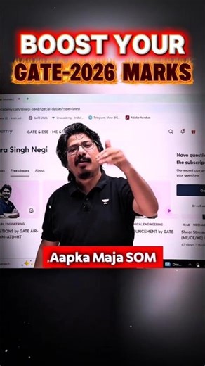 🔥You Asked for XE-Level Depth… Here Comes SOM 💥 | NEXT-LEVEL CONTENT 🚀 #GATE2026 #NEGIsir #NEGI10