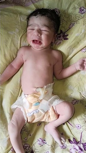 Most Adorable Newborn Baby Yawn Ever #cutebaby #positivebirth #trending #cute #premature #baby