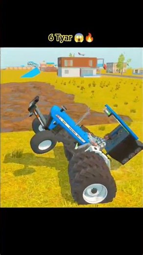 "Tractor Stunt Gone Wrong! 😱 | Ultimate Offroad Madness 🚜🔥"#feedshorts #trendingshorts