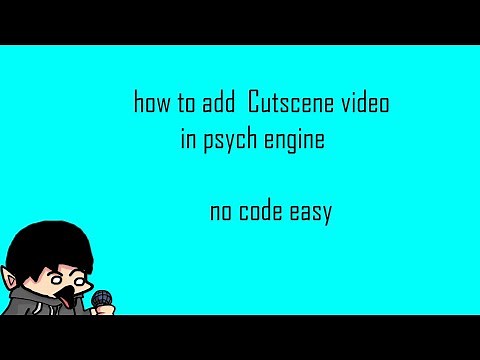 how to add Cutscene video in psych engine no code