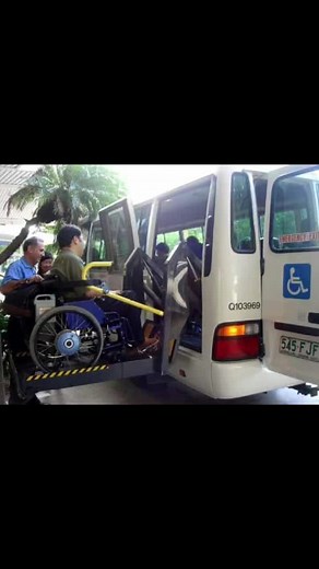 Handicap-Accessible Van with Wheelchair Ramp Demonstration