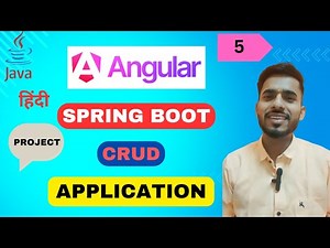 "Angular Spring Boot Full Stack CRUD Application" | Component Architecture of Angular App |