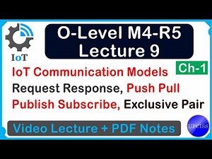 O-Level M4 R5 | Chapter 1 IoT Communication Models and IoT Development Tools | Lecture 9 | UPCISS