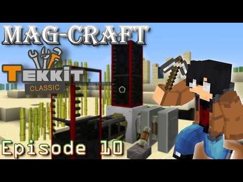 The Bedrock Burrow & Black Gold -| Mag-Craft-O'Latte Tekkit |- Episode 10